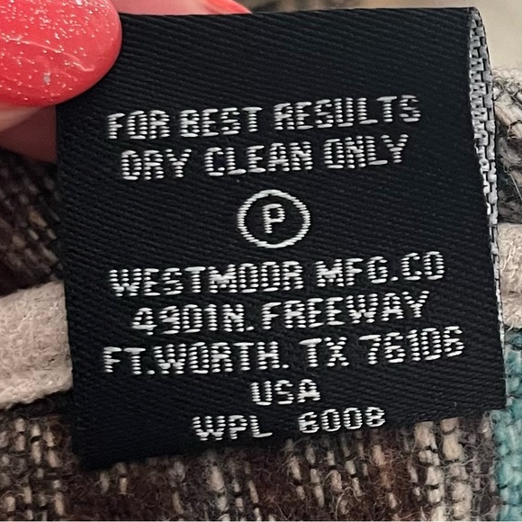 Powder River Aztec Wool Jacket size M - Picture 14 of 16